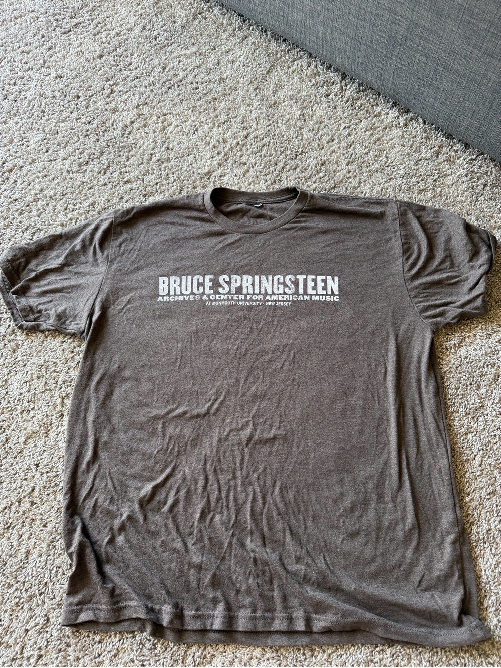 Bruce Springsteen Gray Shirt